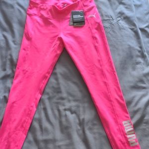 PUMA HOT PINK LEGGINGS 💞